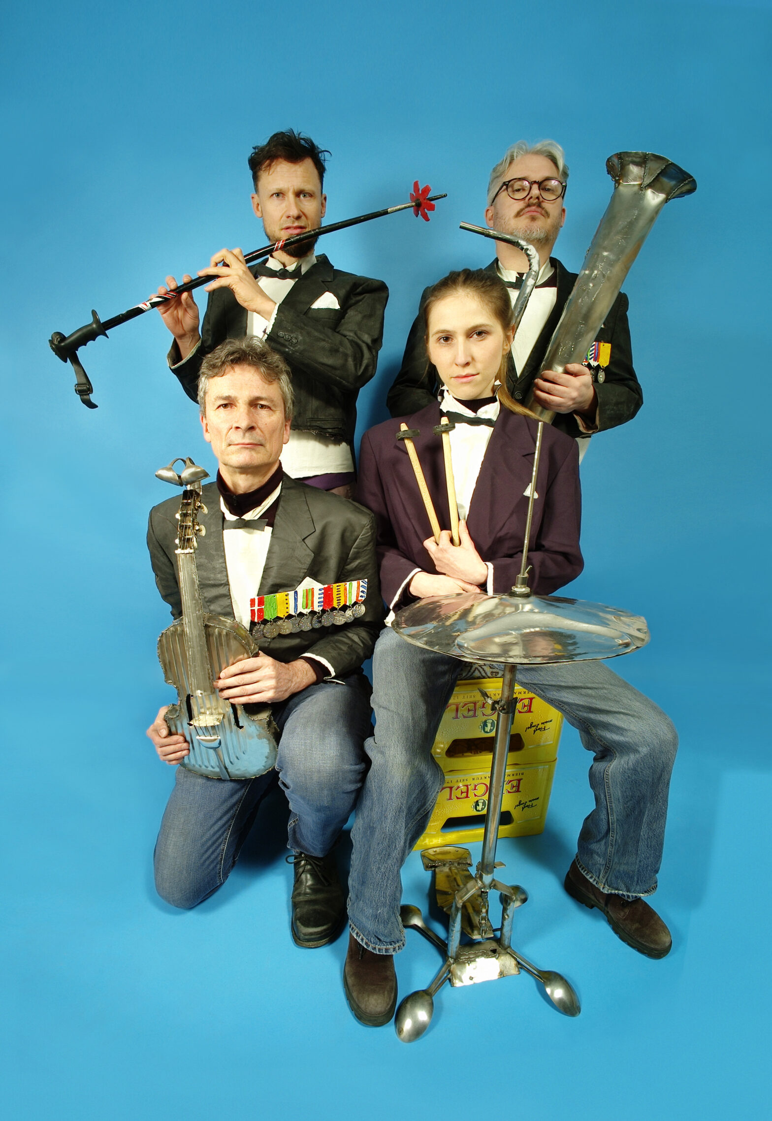Der Klang des Mülls – Little Rosies Kindergarten mit Götz Bury & seinen Instrumenten